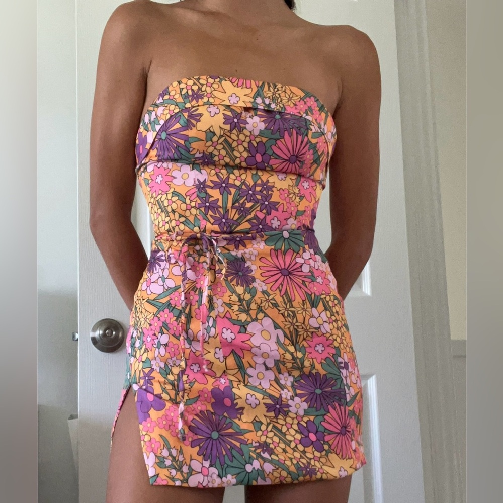 Blackbough swim Flo Mini Dress in Wonderland